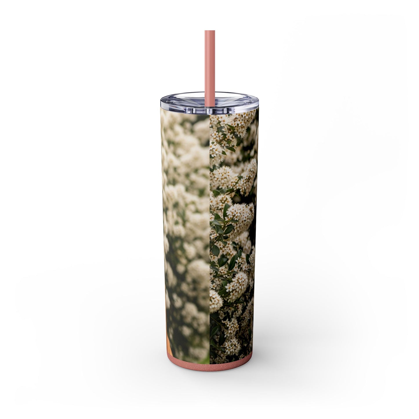 Dogue de Bordeaux Skinny Tumbler with Straw, 20oz