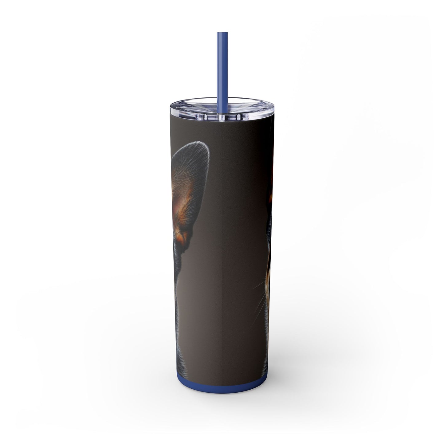 Australian Cattle Dog Tumbler with Straw, 20oz