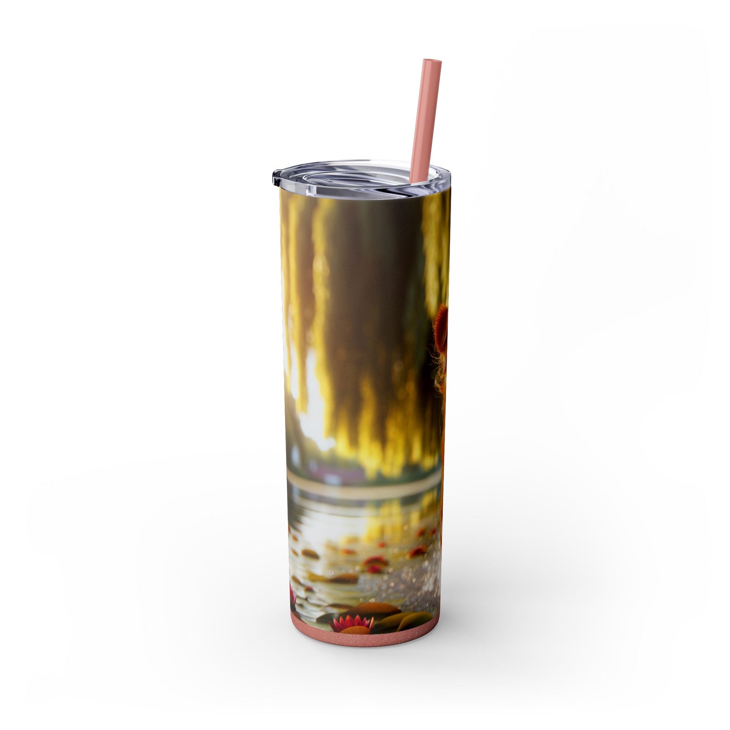 Nova Scotia Duck Tolling Retriever Skinny Tumbler with Straw, 20oz