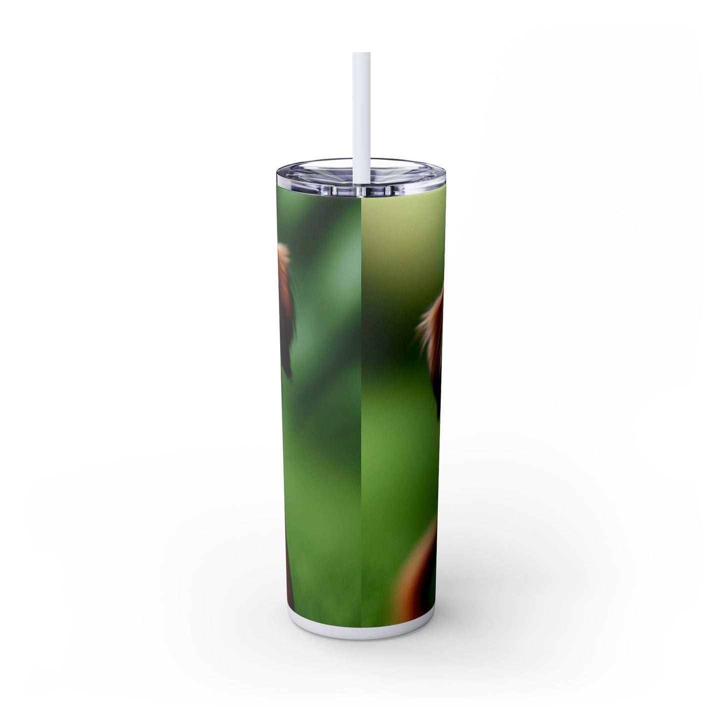 Brussels Griffon Tumbler with Straw, 20oz