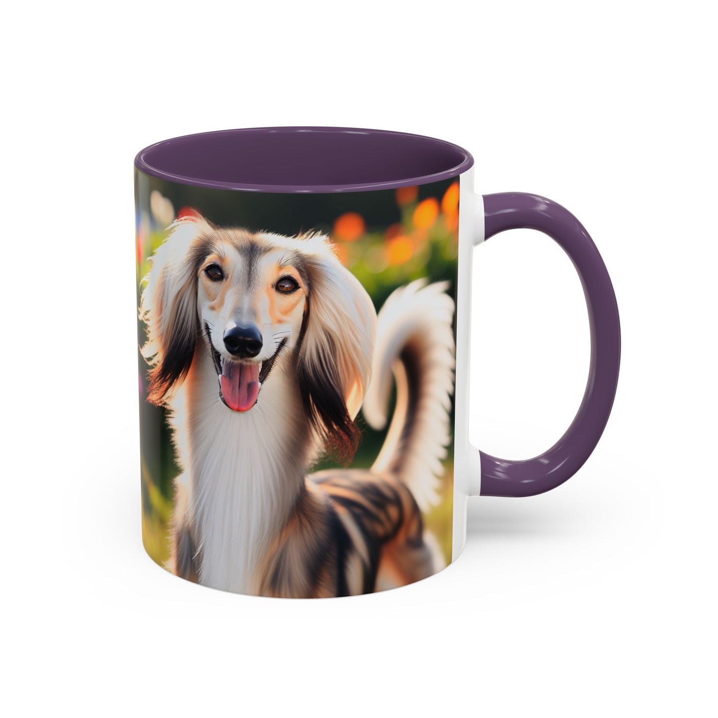 Saluki Accent Coffee Mug - Perfect Gift for Dog Lovers