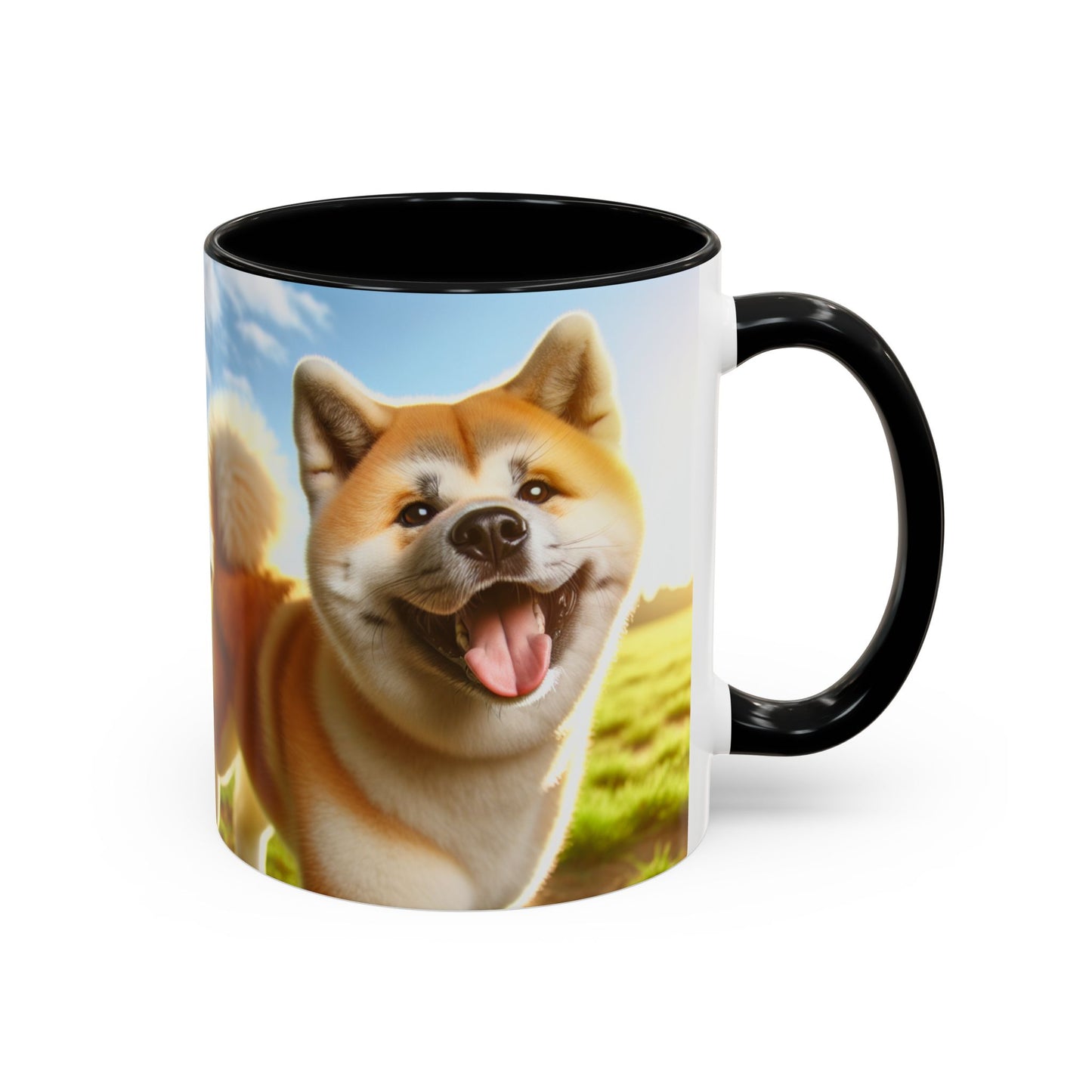 Akita Accent Coffee Mug - Perfect Gift for Dog Lovers