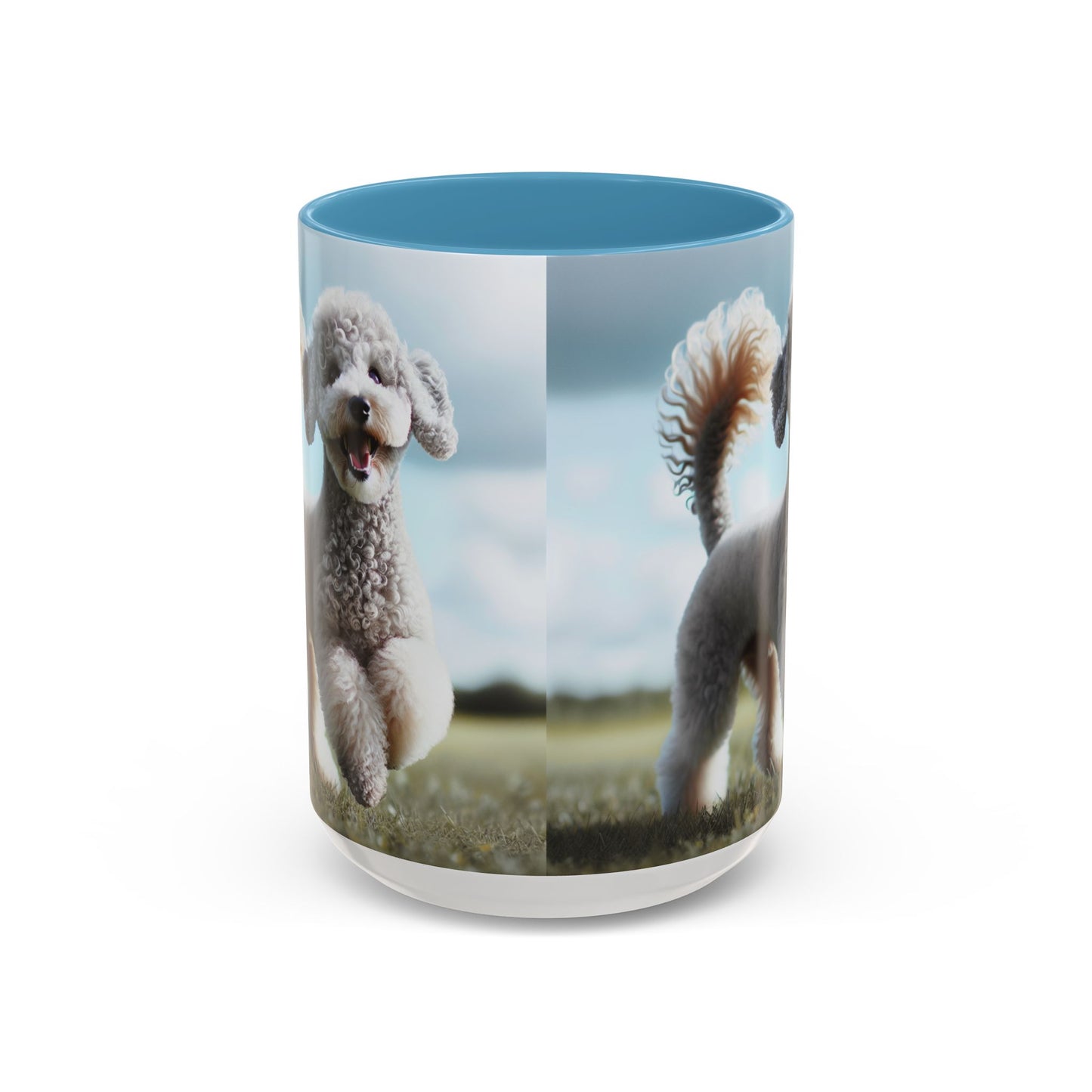 Bedlington Terrier Accent Coffee Mug - Perfect Gift for Dog Lovers