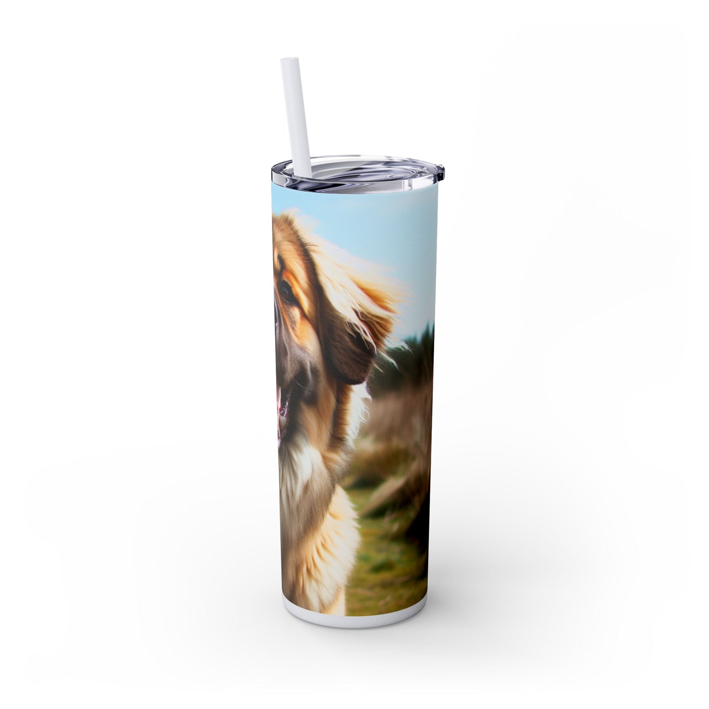 Estrela Mountain Dog Tumbler with Straw, 20oz