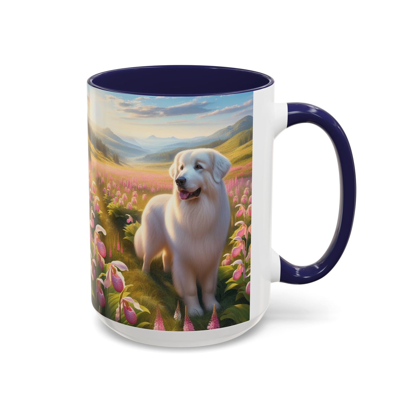 Great Pyrenees Accent Coffee Mug - Perfect Gift for Dog Lovers