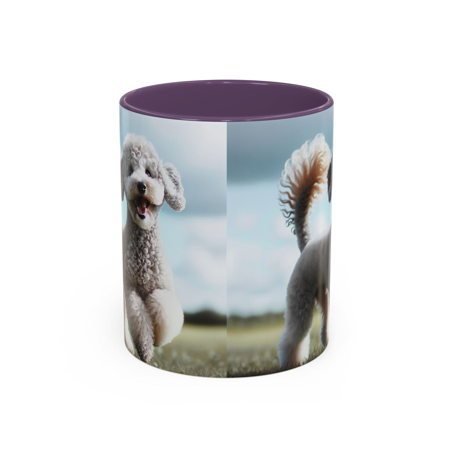 Bedlington Terrier Accent Coffee Mug - Perfect Gift for Dog Lovers
