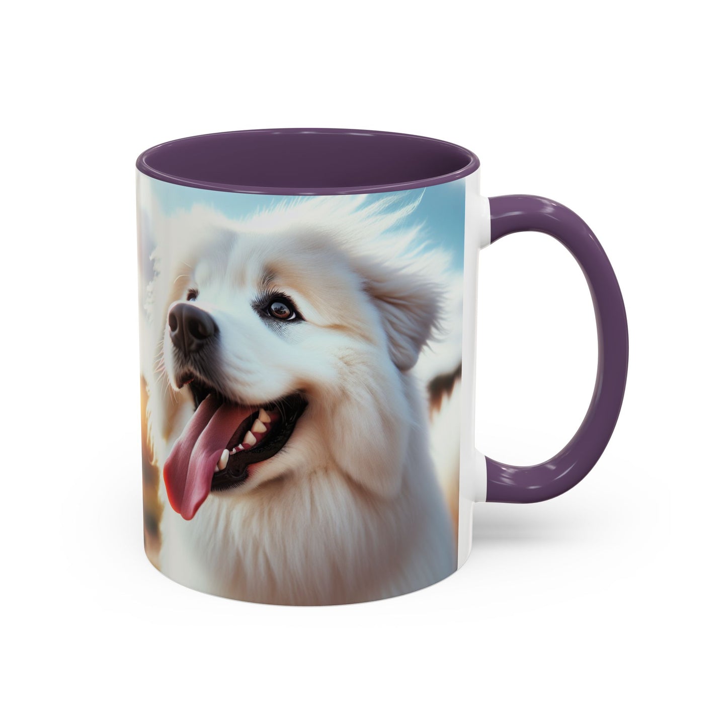 Pyrenean Mountain Dog Accent Coffee Mug - Perfect Gift for Dog Lovers