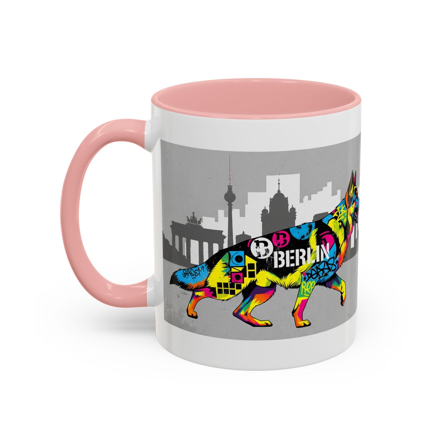 German Shepherd Accent Coffee Mug - Perfect Gift for Dog Lovers