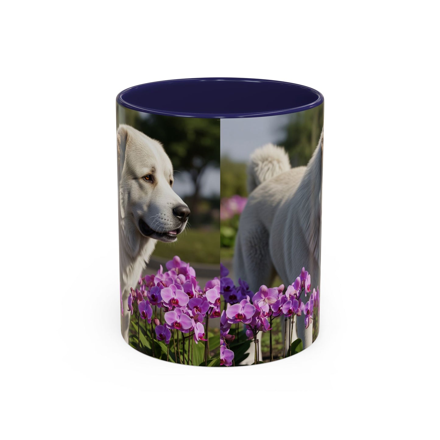 Caucasian Shepherd Dog Accent Coffee Mug - Perfect Gift for Dog Lovers