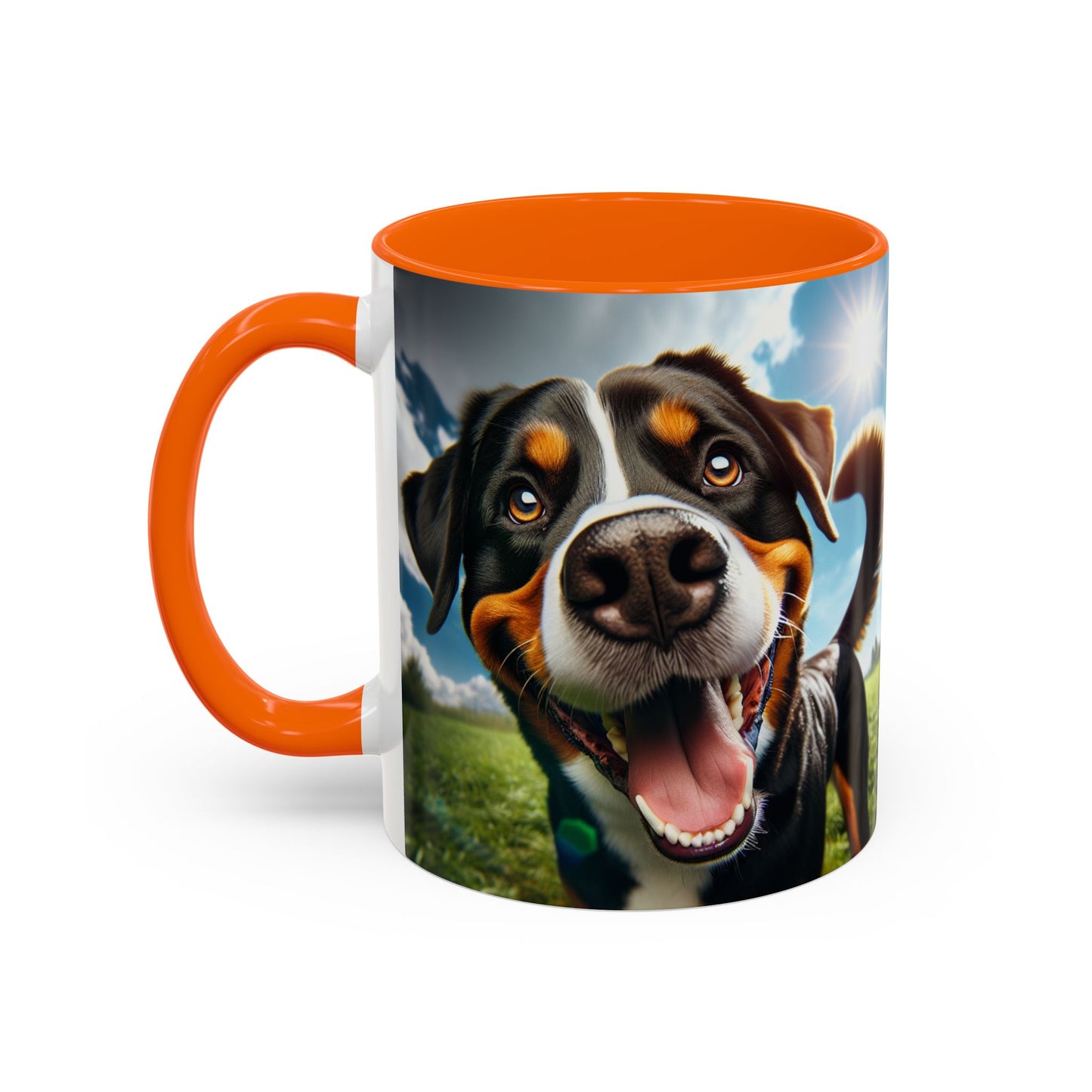 Greater Swiss Mountain Dog Accent Coffee Mug - Perfect Gift for Dog Lovers