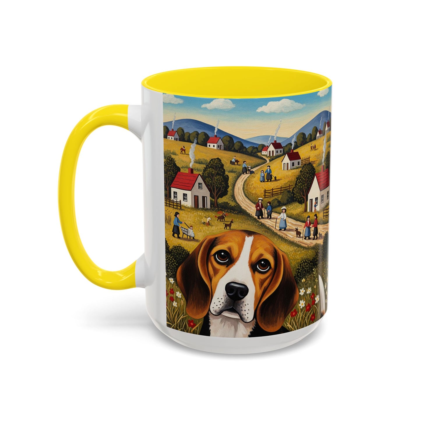 Beagle Accent Coffee Mug - Perfect Gift for Dog Lovers