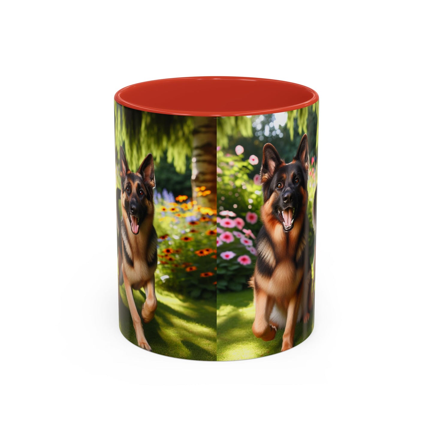 German Shepherd Accent Coffee Mug - Perfect Gift for Dog Lovers