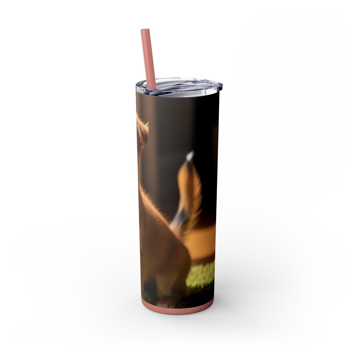 Toi Leo Tumbler with Straw, 20oz