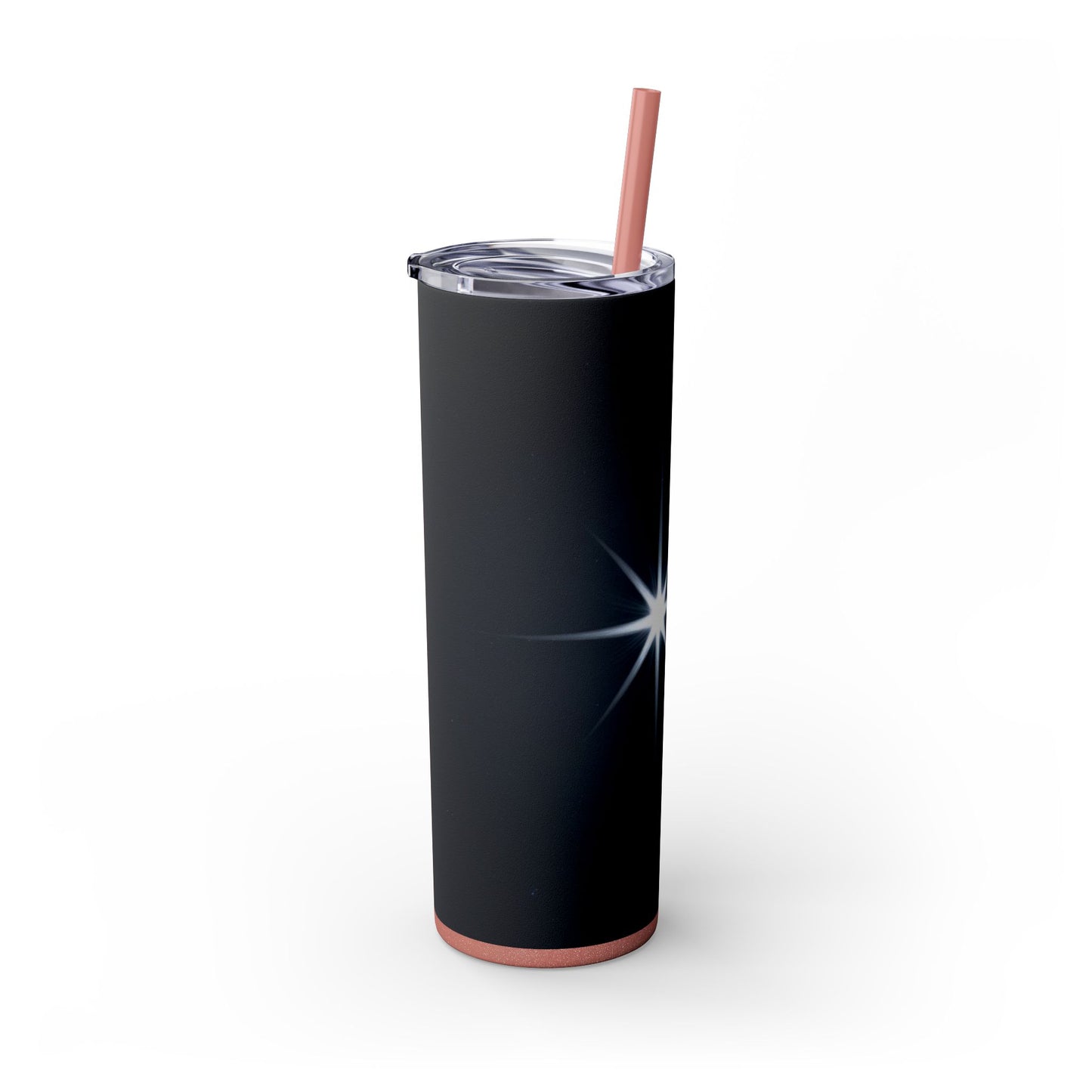 North Star Skinny Tumbler with Straw, 20oz