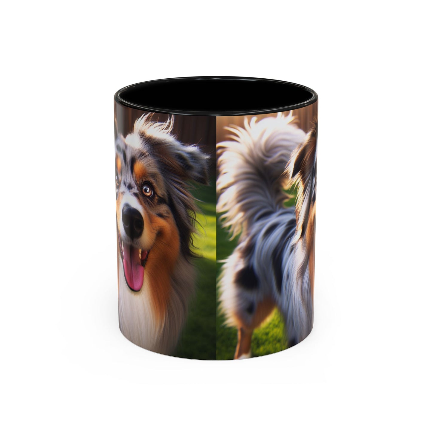 Australian Shepherd Accent Coffee Mug - Perfect Gift for Dog Lovers