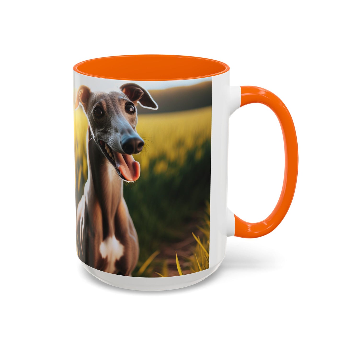 Greyhound Accent Coffee Mug - Perfect Gift for Dog Lovers