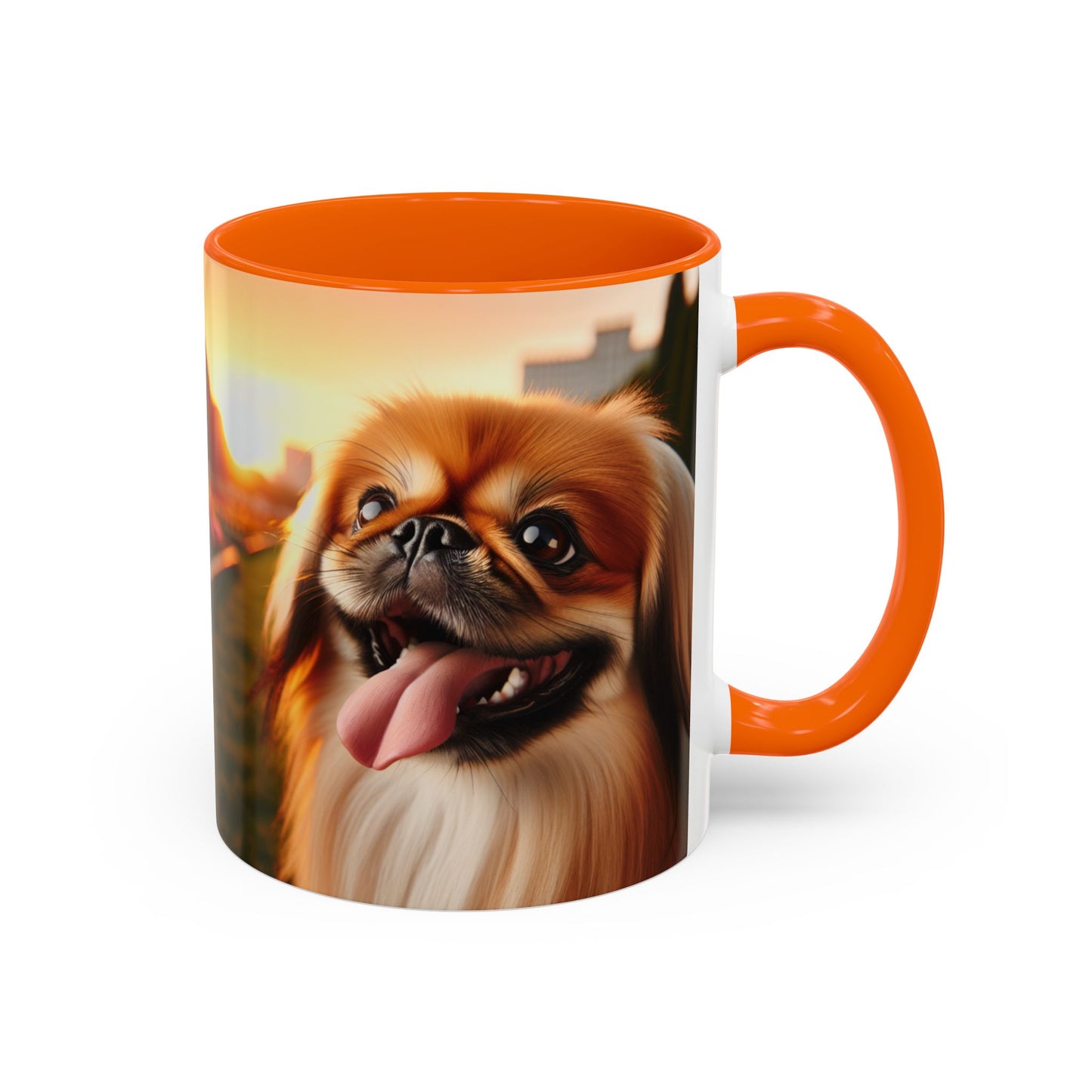 Pekingese Accent Coffee Mug - Perfect Gift for Dog Lovers