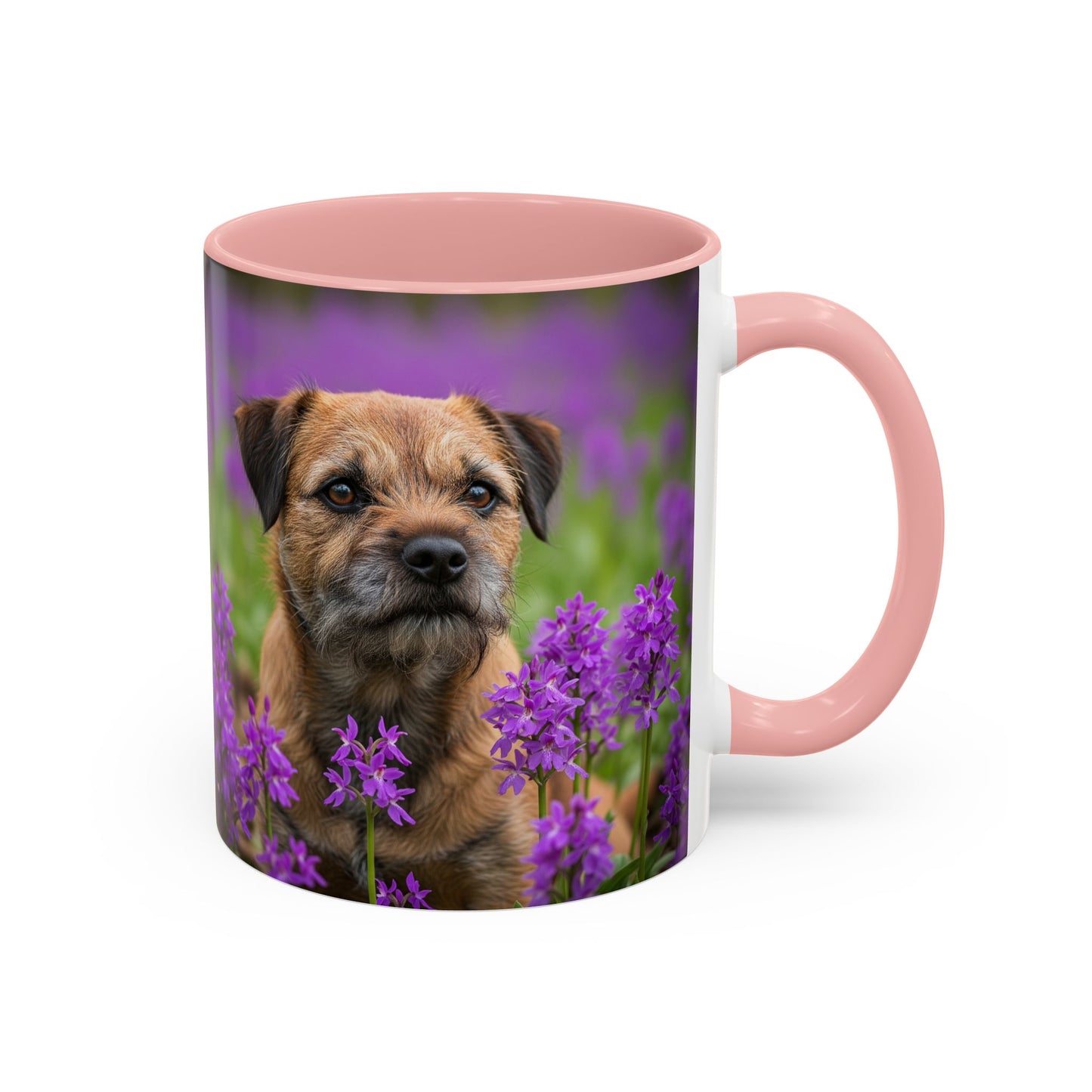 Border Terrier Accent Coffee Mug - Perfect Gift for Dog Lovers