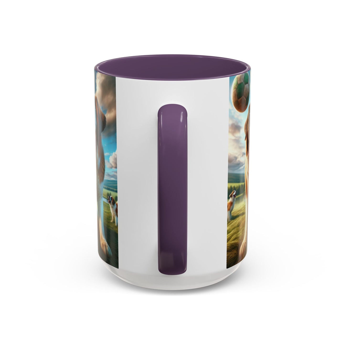 Saint Bernard Accent Coffee Mug - Perfect Gift for Dog Lovers