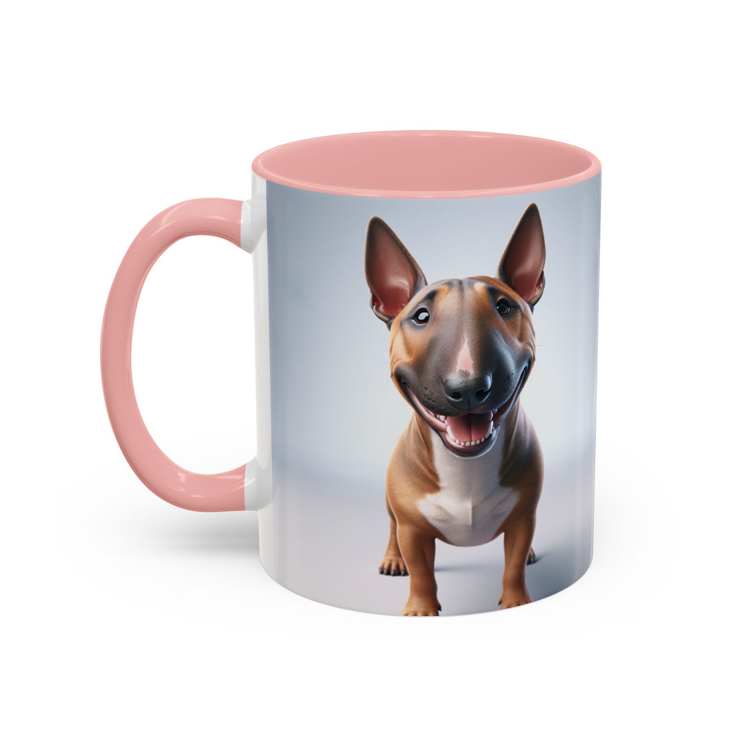 Miniature Bull Terrier Accent Coffee Mug - Perfect Gift for Dog Lovers