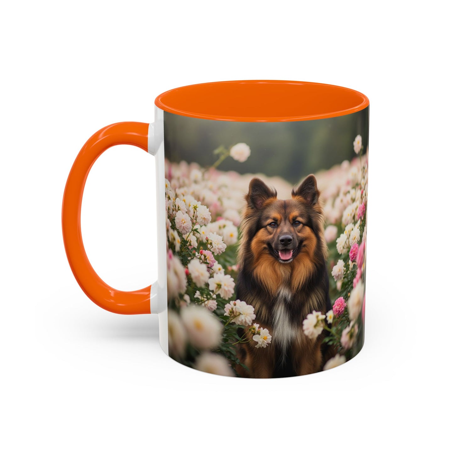 Bohemian Shepherd Accent Coffee Mug - Perfect Gift for Dog Lovers