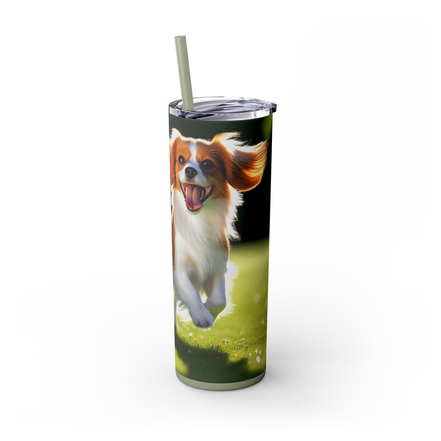 Nederlandse Kooikerhondje Tumbler with Straw, 20oz