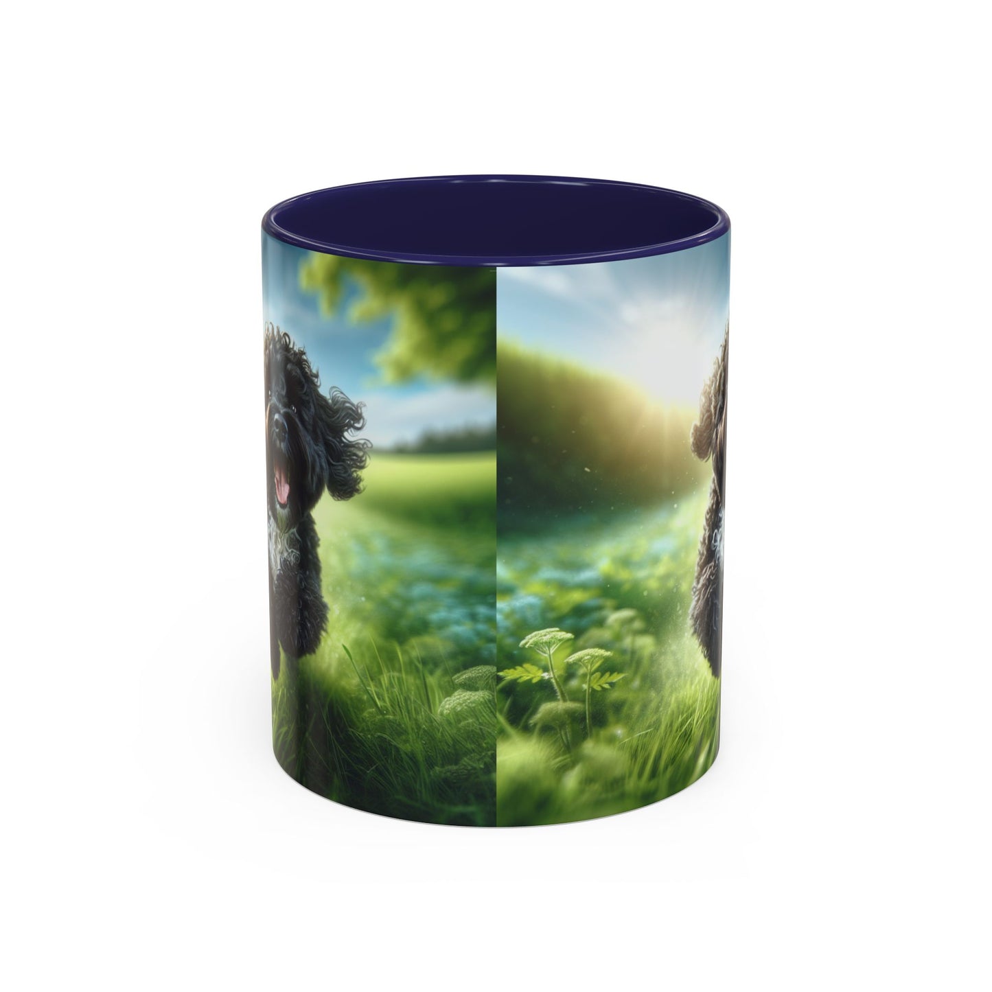 Portuguese Water Dog Accent Coffee Mug - Perfect Gift for Dog Lovers