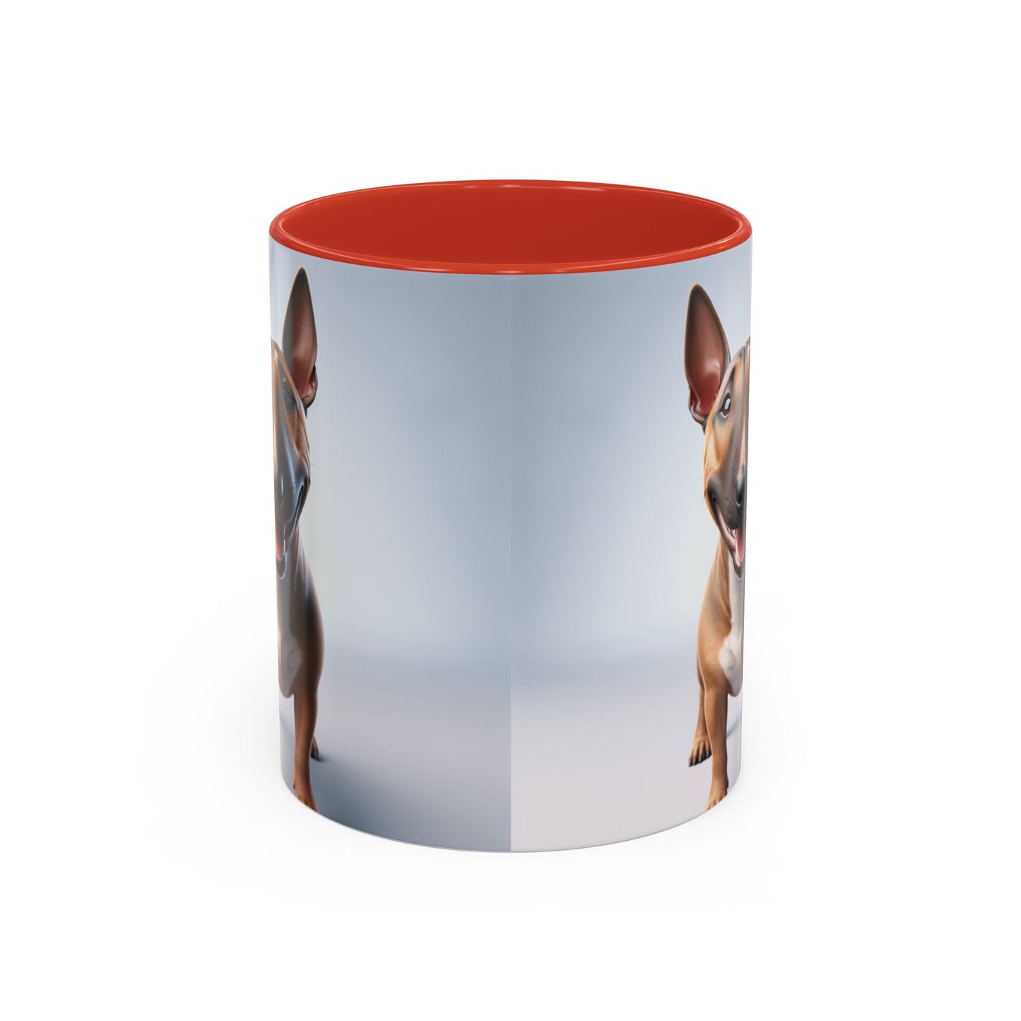 Miniature Bull Terrier Accent Coffee Mug - Perfect Gift for Dog Lovers