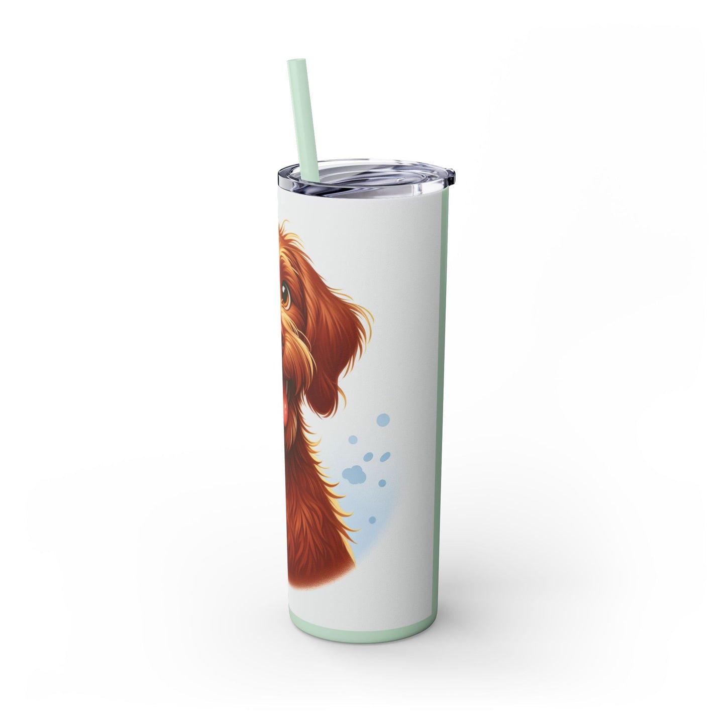 Hungarian Wirehaired Vizsla Tumbler with Straw, 20oz
