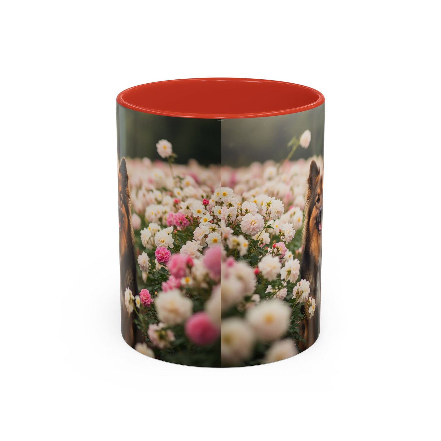 Bohemian Shepherd Accent Coffee Mug - Perfect Gift for Dog Lovers