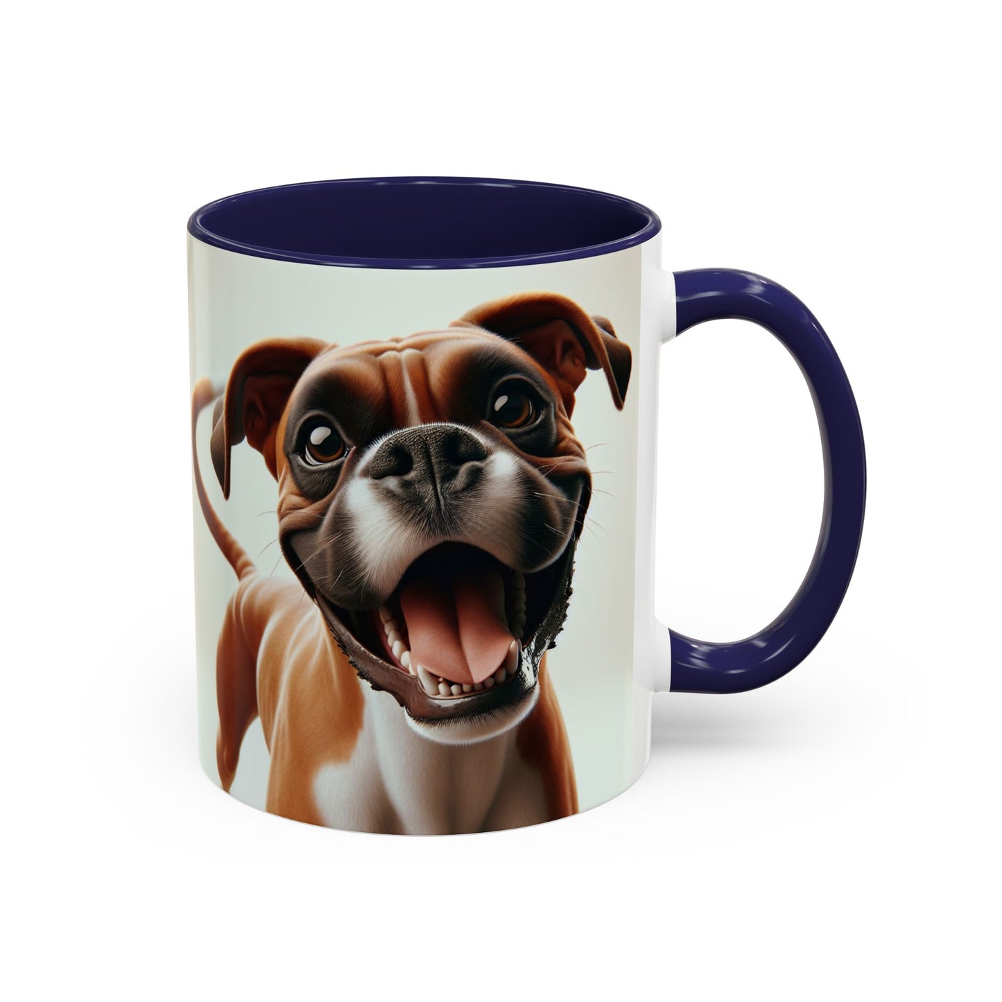 Boxer Accent Coffee Mug - Perfect Gift for Dog Lovers