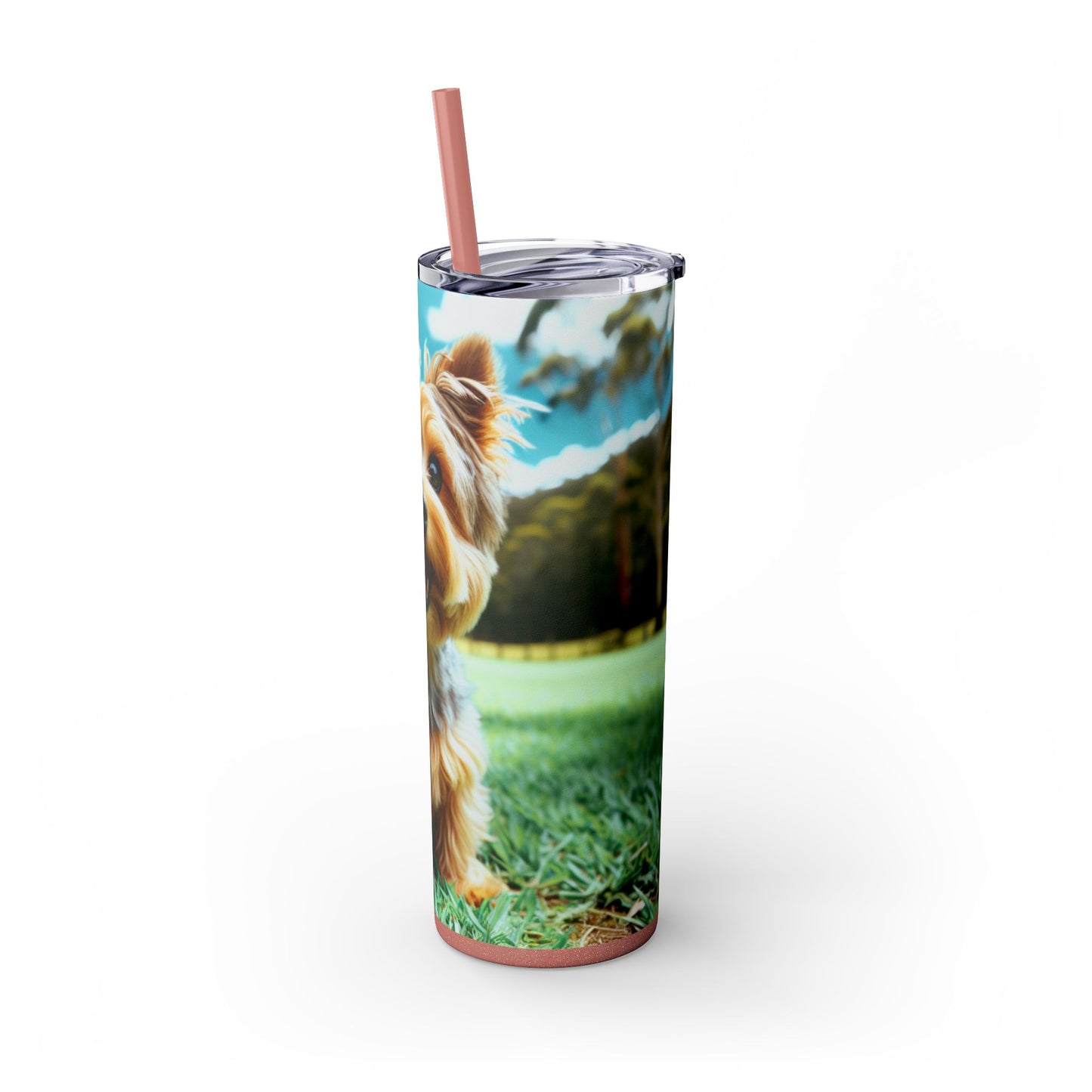 Australian Terrier Tumbler with Straw, 20oz