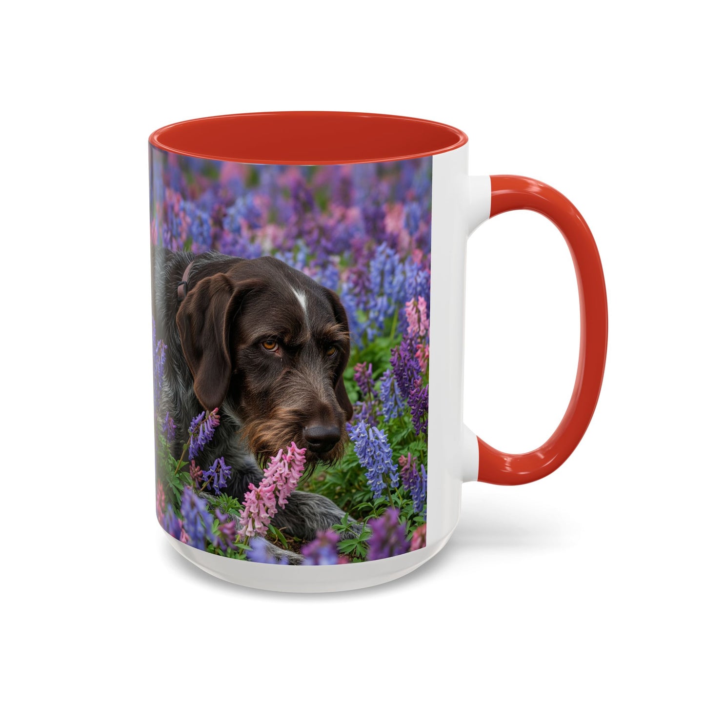 Wirehaired Slovakian Pointer Accent Coffee Mug - Perfect Gift for Dog Lovers