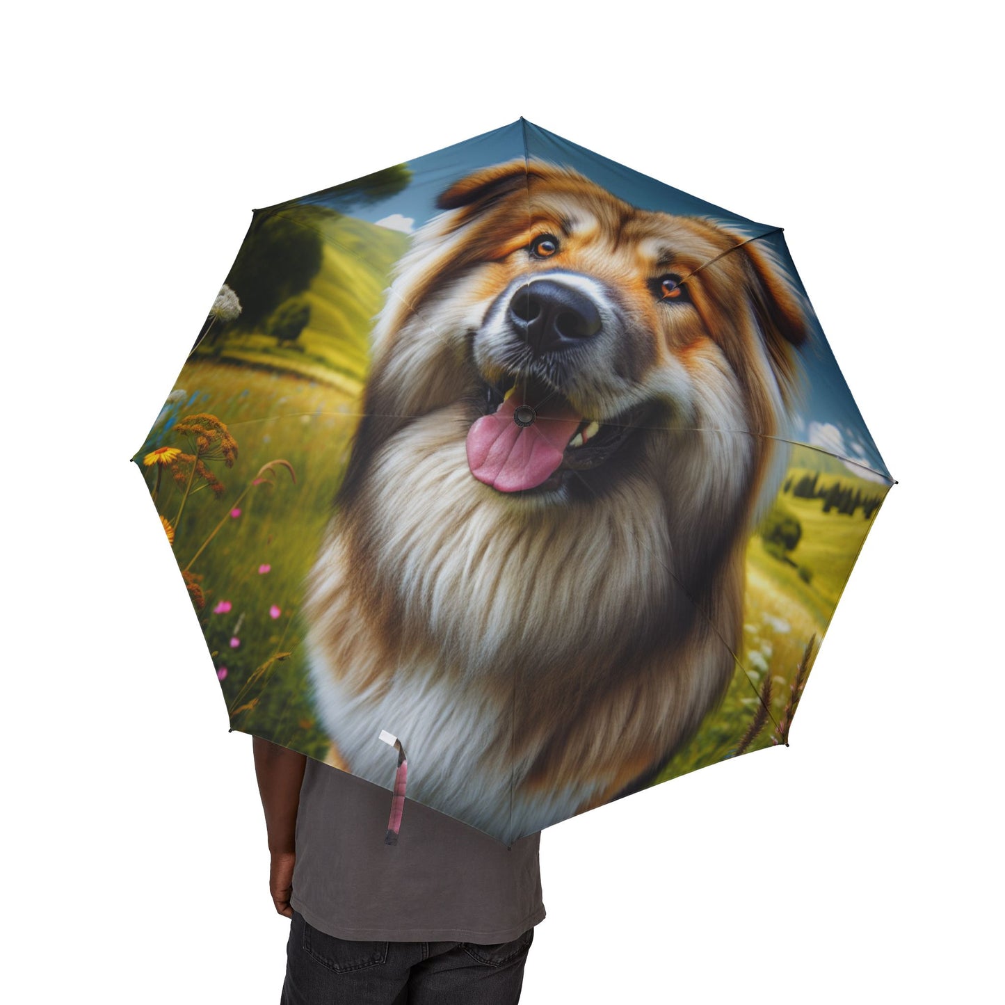 Bakharwal Semi-Automatic Foldable Umbrella