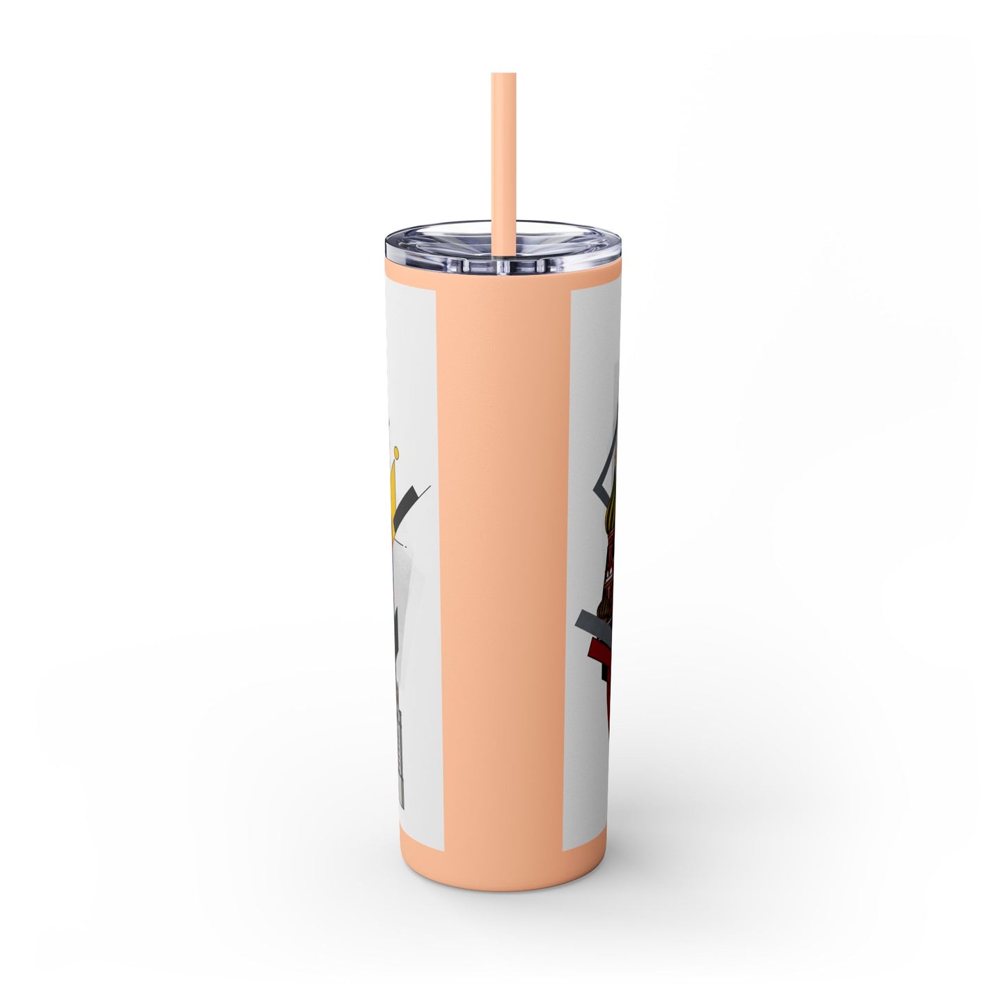 Russian Toy Skinny Tumbler with Straw, 20oz