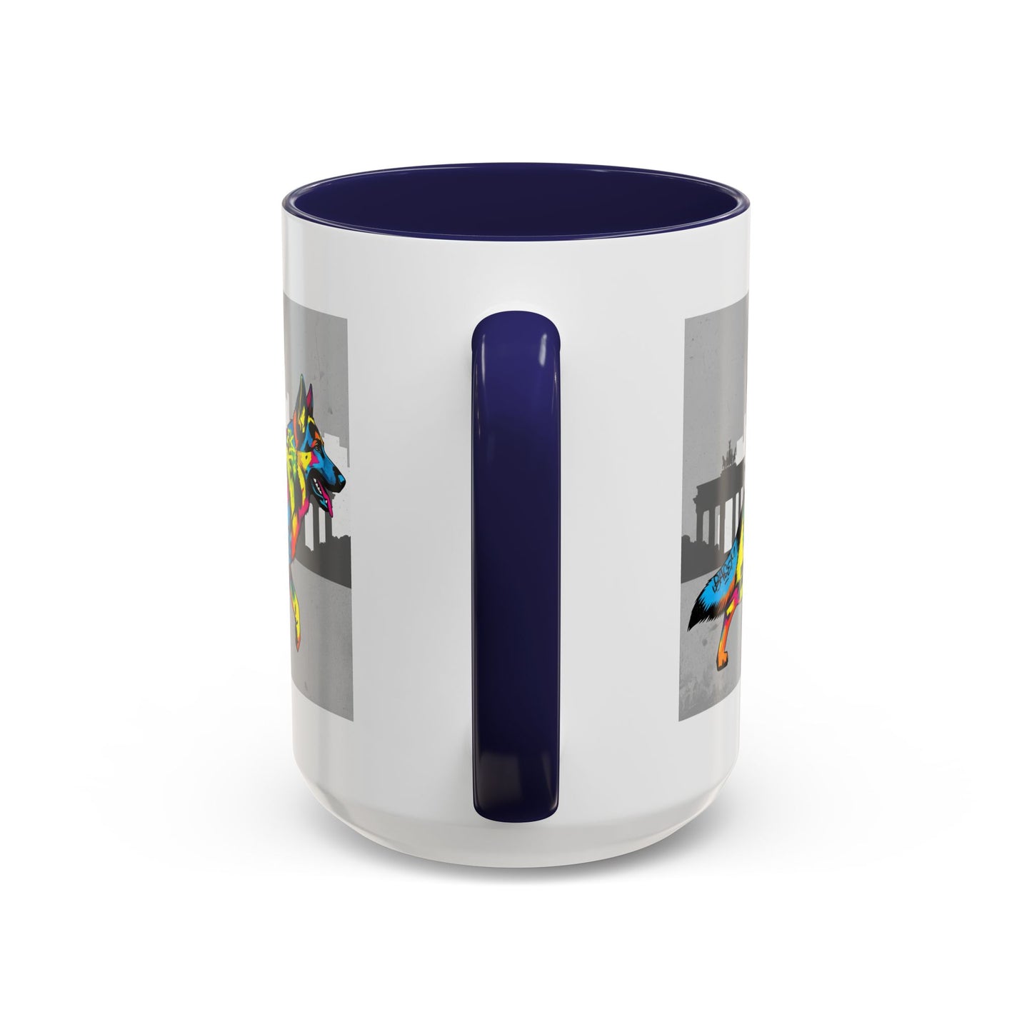 German Shepherd Accent Coffee Mug - Perfect Gift for Dog Lovers