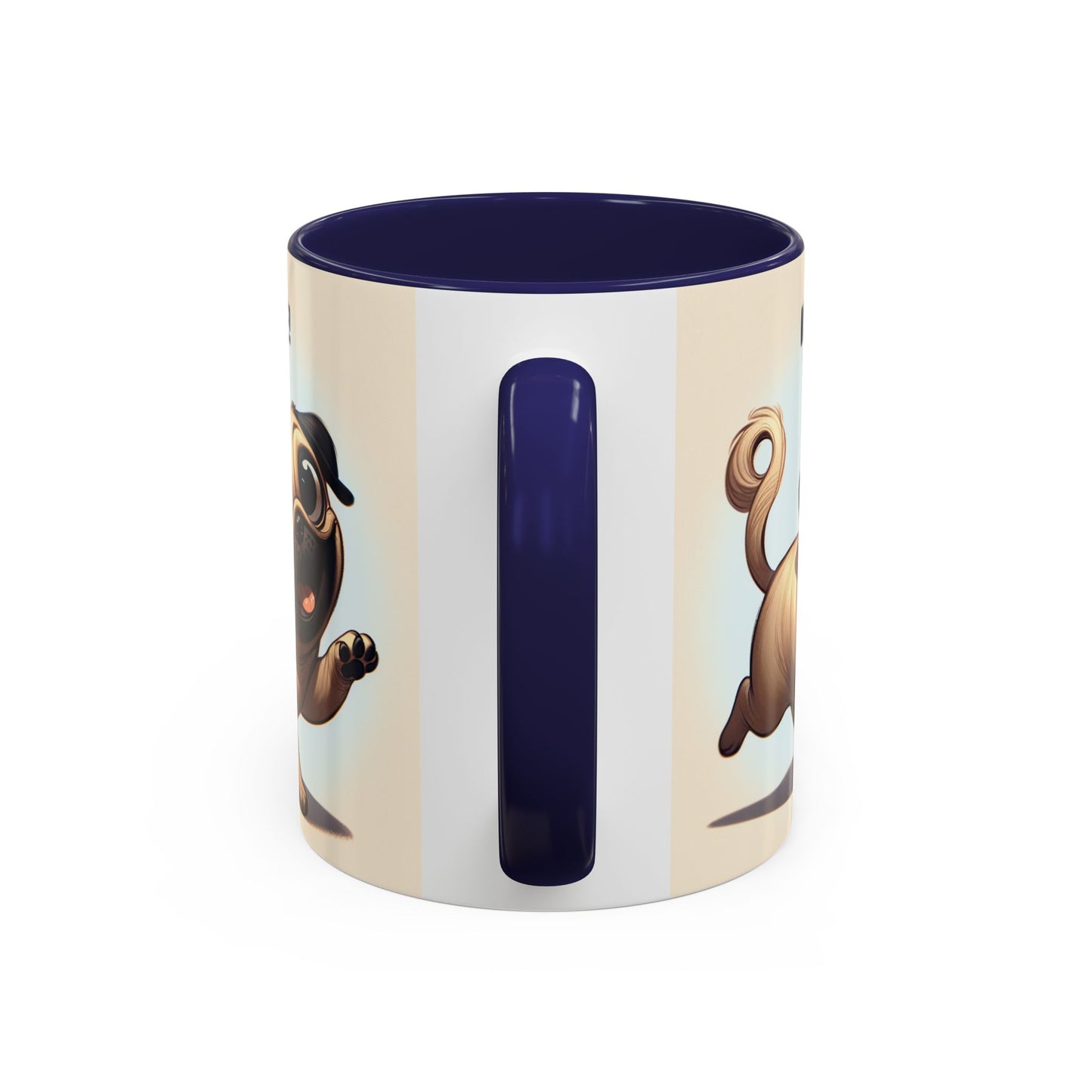 Pug Accent Coffee Mug - Perfect Gift for Dog Lovers
