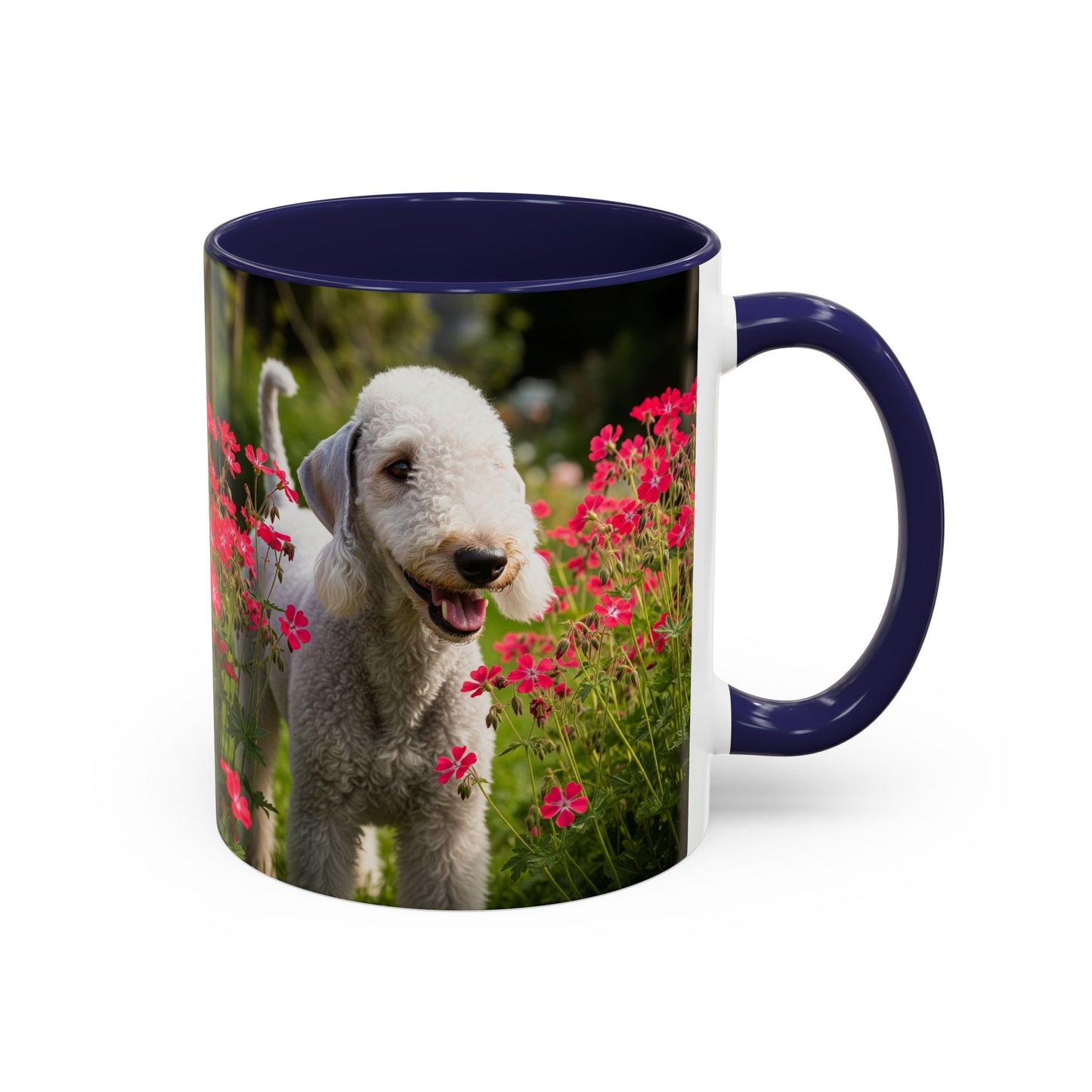 Bedlington Terrier Accent Coffee Mug - Perfect Gift for Dog Lovers