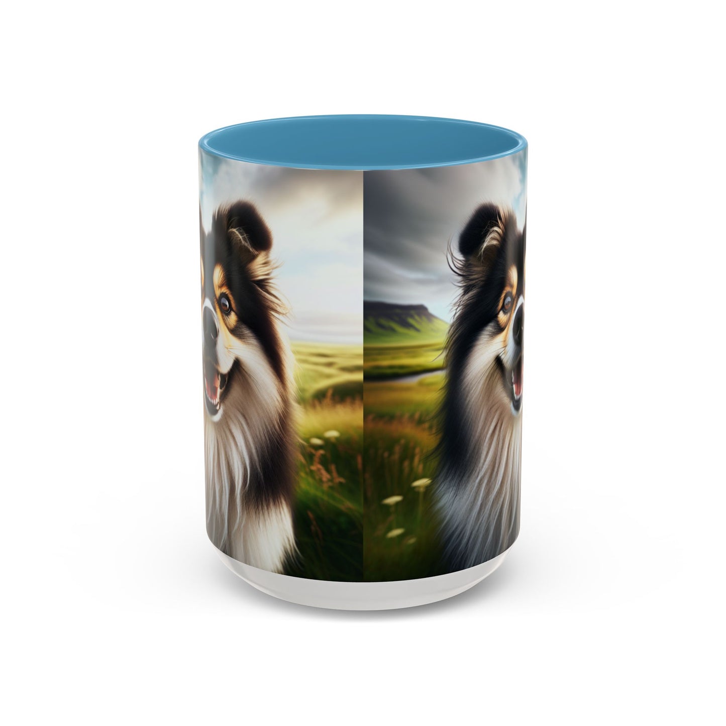 Icelandic Sheepdog Accent Coffee Mug - Perfect Gift for Dog Lovers