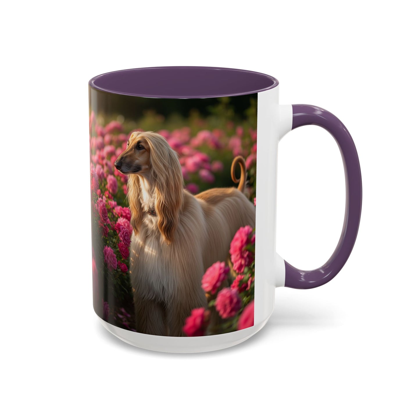 Afghan Hound Accent Coffee Mug - Perfect Gift for Dog Lovers