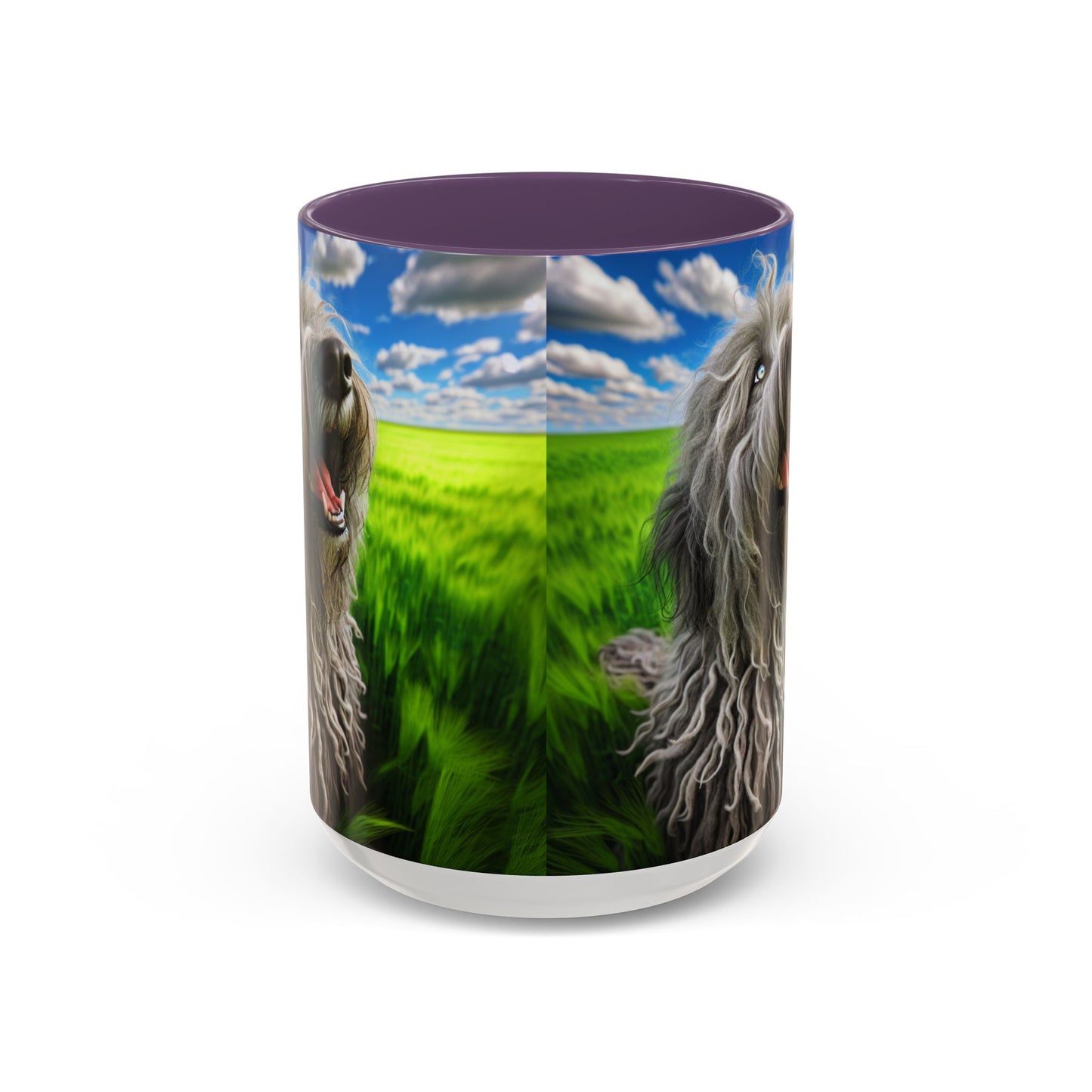 Bergamasco Shepherd Dog Accent Coffee Mug - Perfect Gift for Dog Lovers