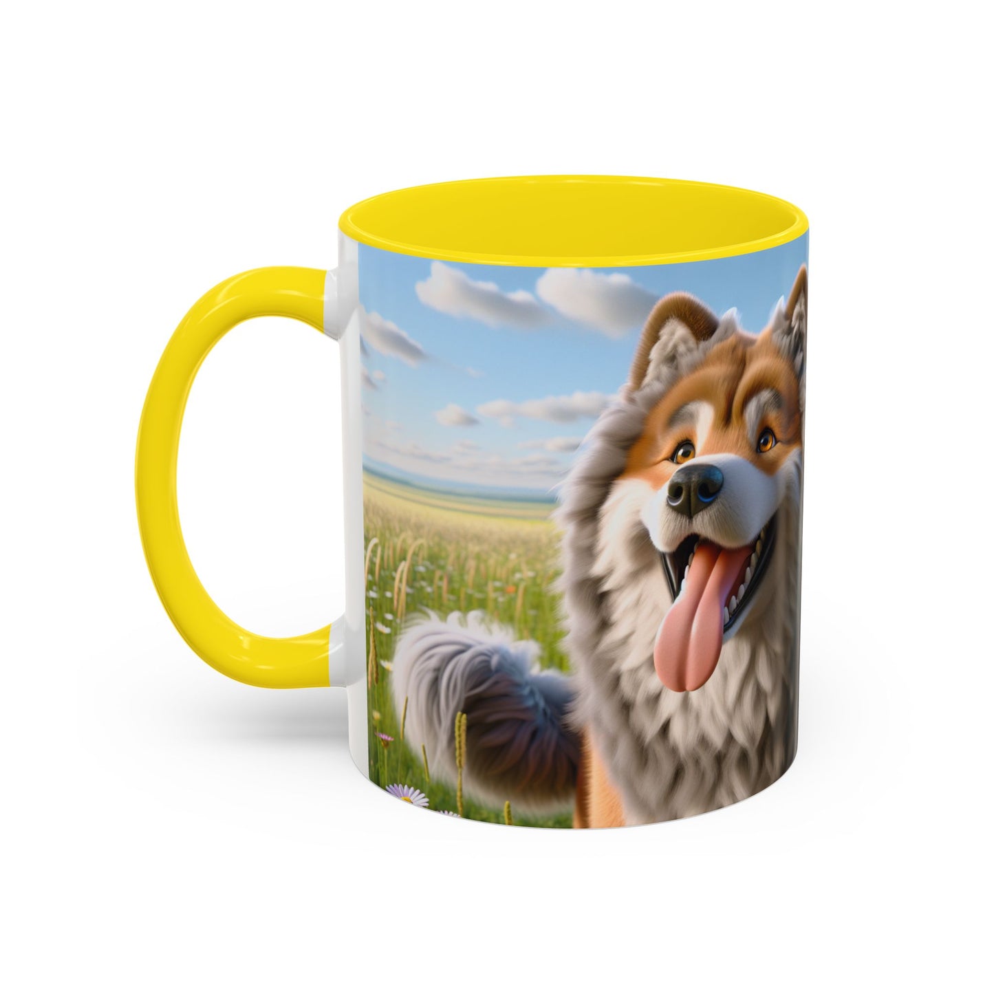 Hokkaido Accent Coffee Mug - Perfect Gift for Dog Lovers