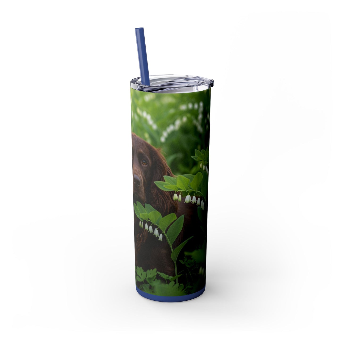 Field Spaniel Tumbler with Straw, 20oz
