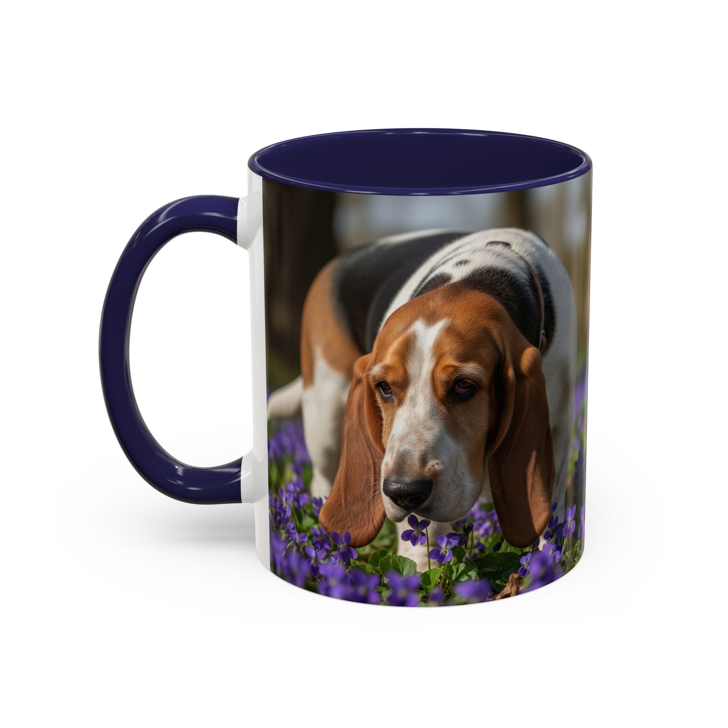 Grand Basset Griffon Vendeen Accent Coffee Mug - Perfect Gift for Dog Lovers