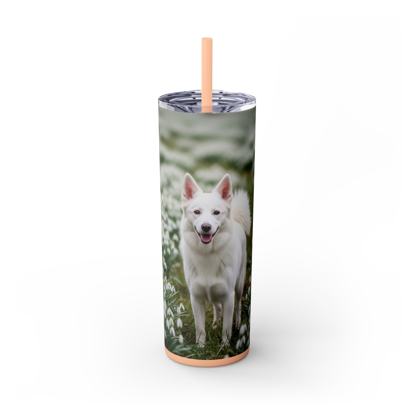 Volpino Italiano Tumbler with Straw, 20oz