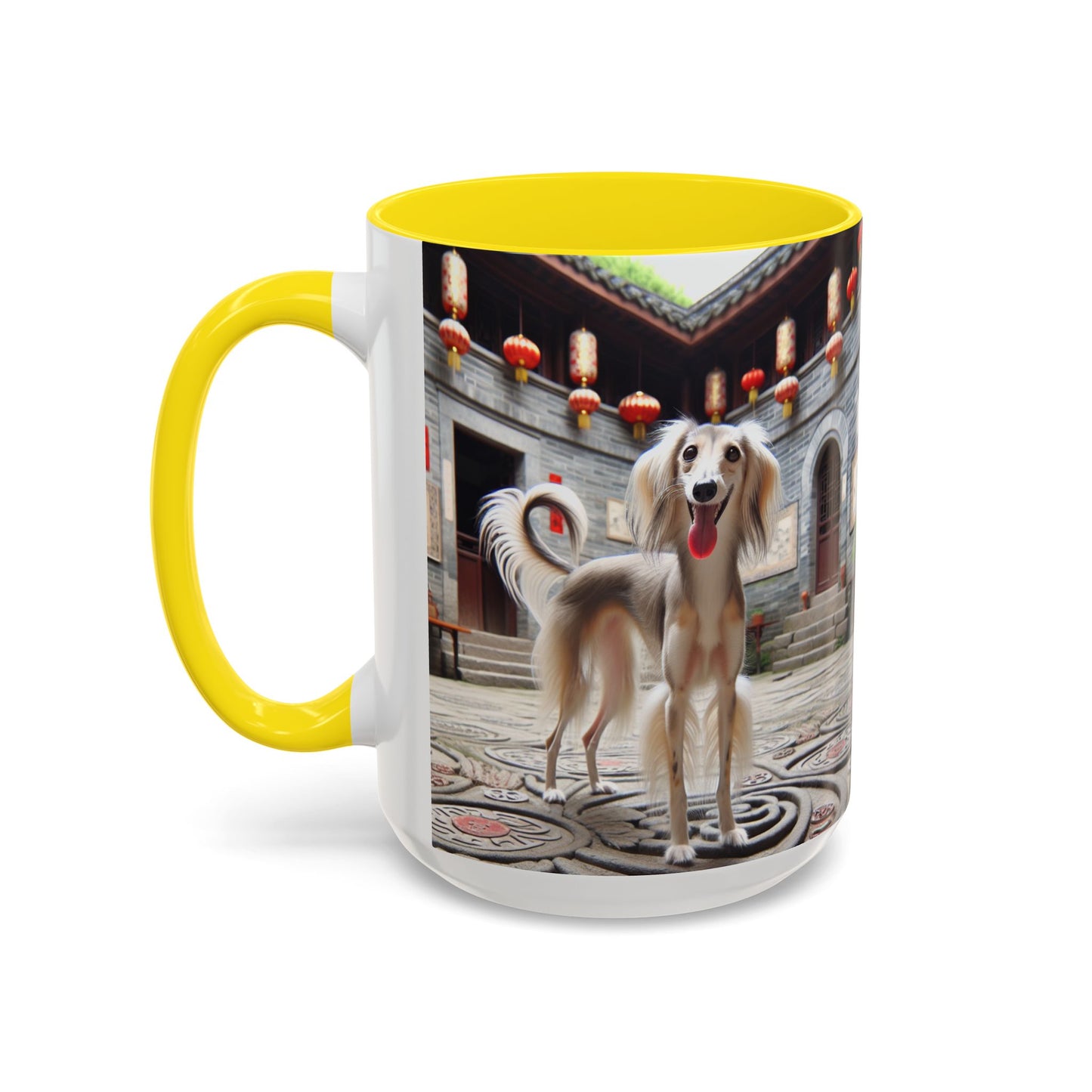 Chinese Saluki Accent Coffee Mug - Perfect Gift for Dog Lovers