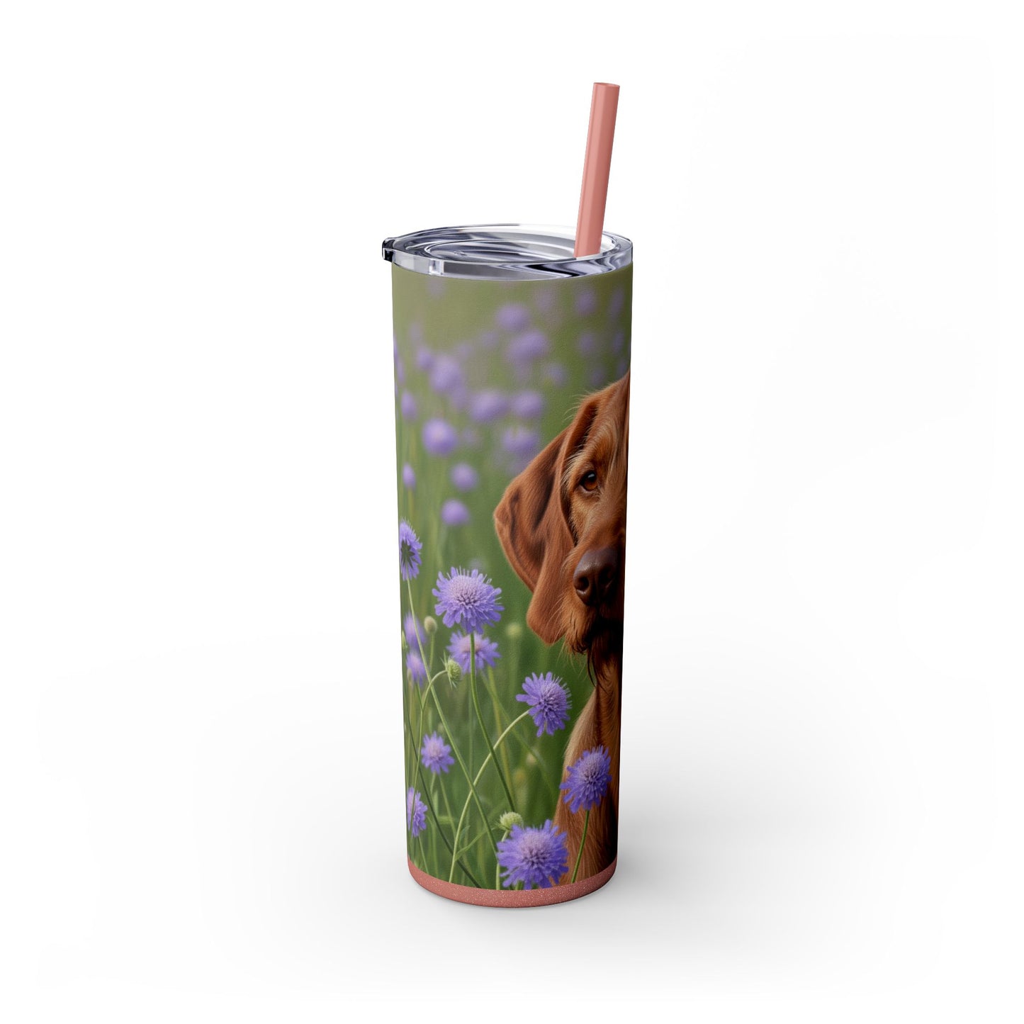 Hungarian Wirehaired Vizsla Tumbler with Straw, 20oz