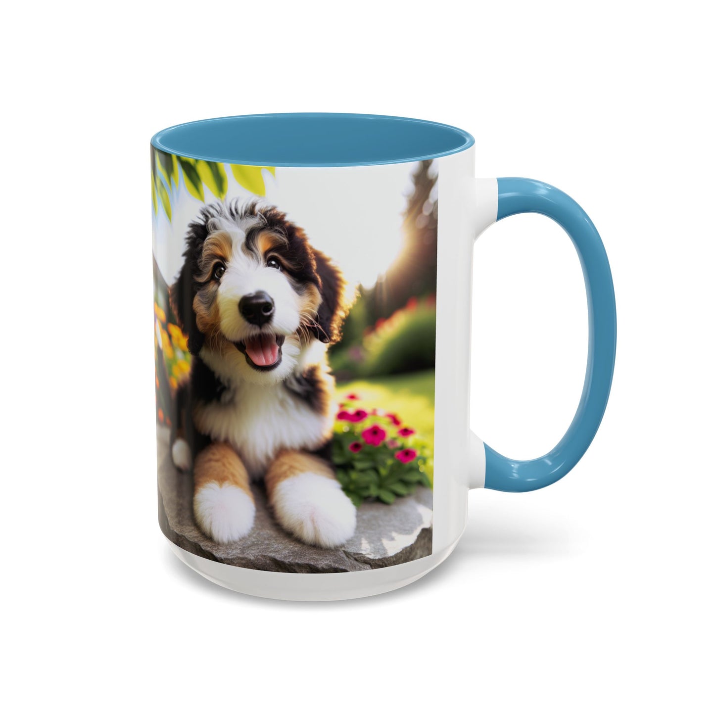 Bernedoodle Accent Coffee Mug - Perfect Gift for Dog Lovers