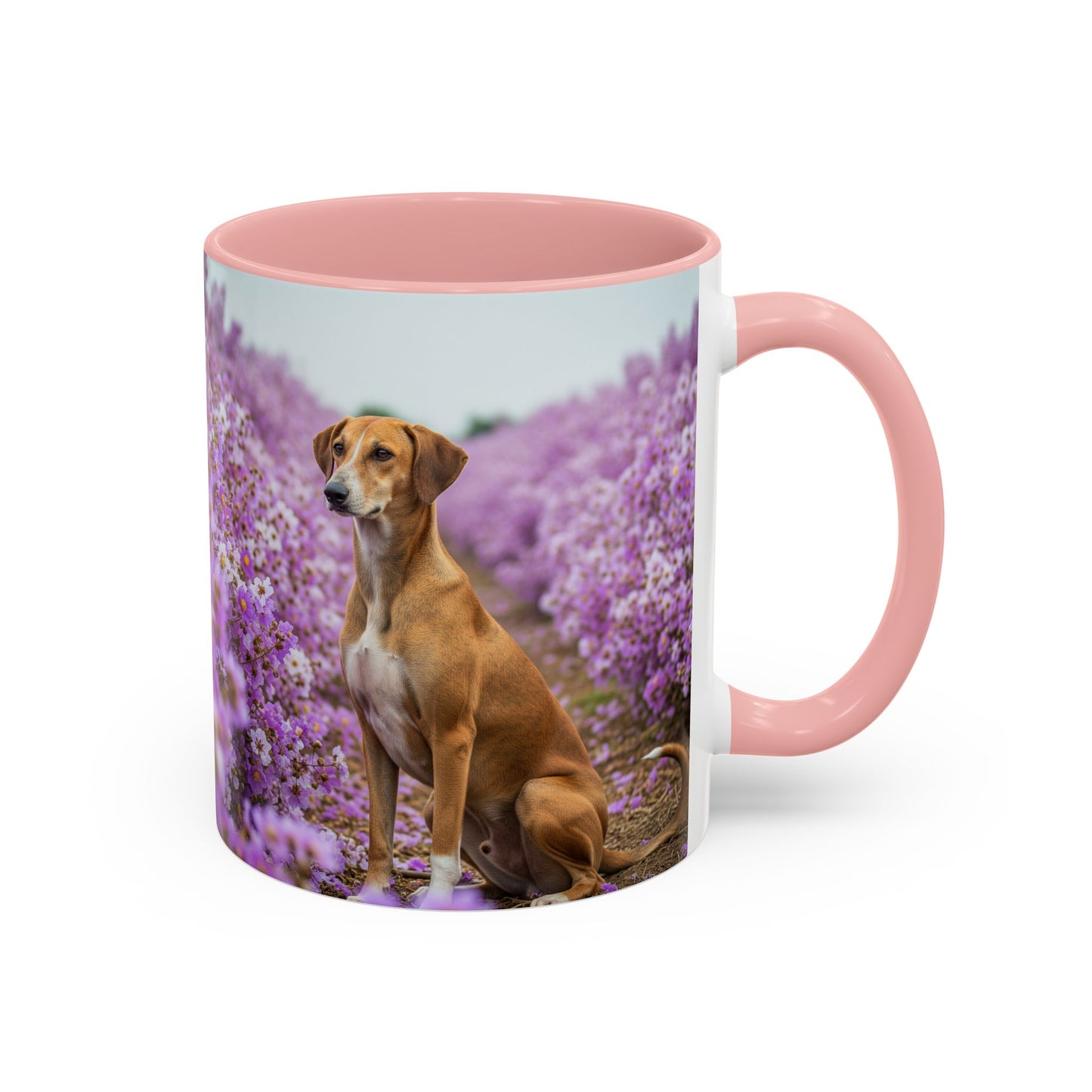 Banjara Hound Accent Coffee Mug - Perfect Gift for Dog Lovers