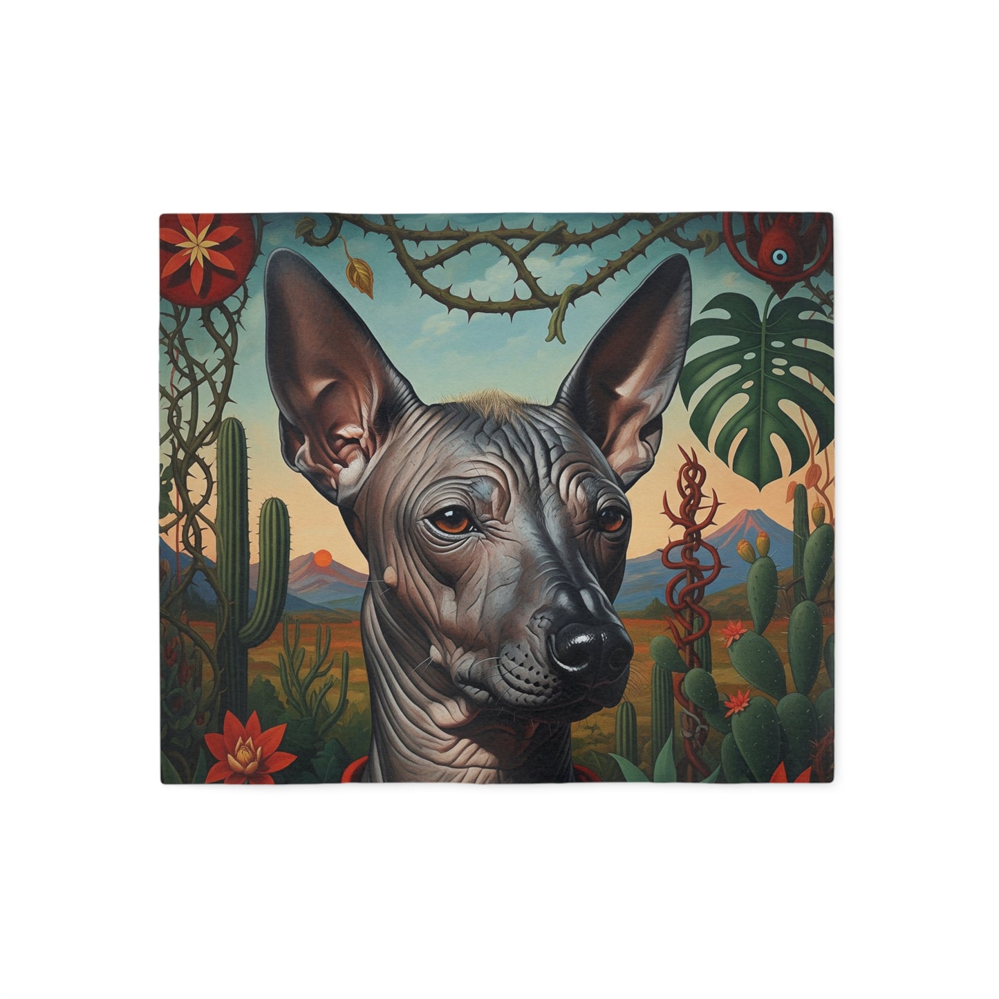 Xoloitzcuintli Sweatshirt Blanket